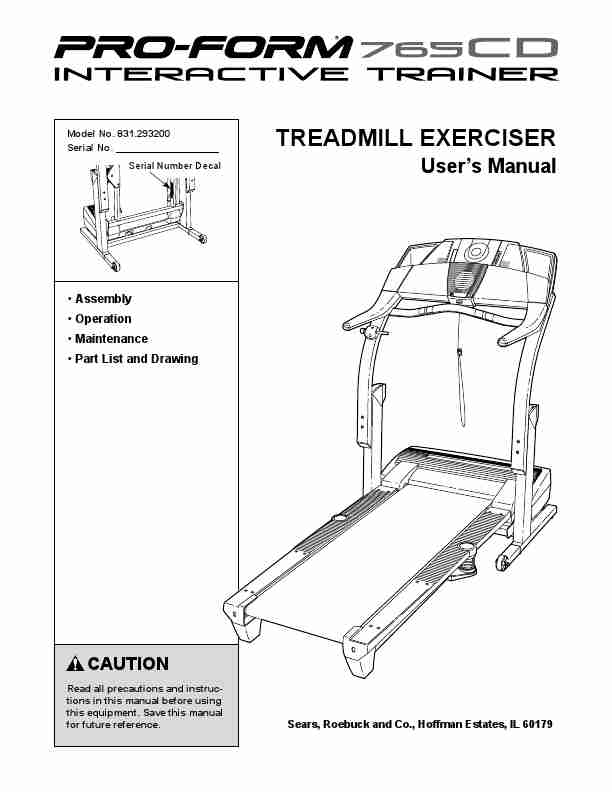 ProForm Treadmill 831_293200-page_pdf